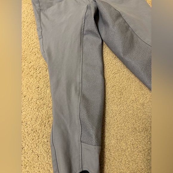 HONEY FULL GRIP GREY I RIDING BREECHES LAGUSO SIZE XS - Picture 5 of 16